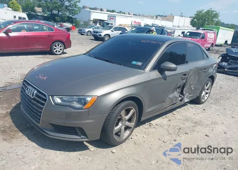 2015 Audi A3 2.0T Premium from USA, damaged, VIN WAUBFGFFXF1048536